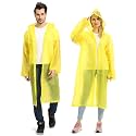 Opret Portable EVA Rain Ponchos with Hoods 2 Pack for Adults