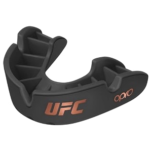 opro bronze level ufc sports mouthguard essential fit black adult amp kids