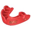 OPRO Bronze Level UFC Adult and Kids Sports Mouthguard with Case and Fitting Device, Gum Shield for UFC, MMA, Boxing, BJJ and Other Combat Sports (Red, Adult)