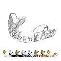 OPRO Instant Custom Fit Moldable Mouth Guard, Dentist Level, Clear/Gold