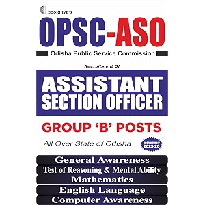 opsc aso assistant section officer 2025-2026  odisha public service commission group b post set of 5 books