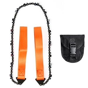 optifit 2534 pocket chainsaw with grips folding pull saw with storage pouch manganese steel hand corded electric saw hand saw portable for cutting branchesoutdoor survival gear camping gadget