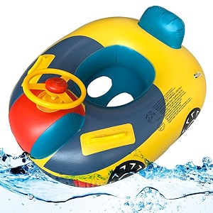 optifit swimming tube for kids under 15kg baby swimming tube inflatable thinken pvc float seat toy for swimming pool safe anti-flip over pool float