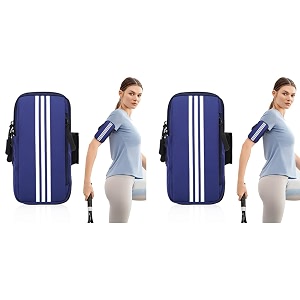 optifit waterproof phone armband for running fits up to 67 inch 2pcs