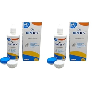 optify contact lens solution100 ml pack of 2