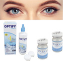 Optify Yearly Disposable (-4.75, Colored Contact Lenses, Pack of 2)