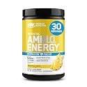 Optimum Nutrition Amino Energy Powder Plus Focus, Pineapple Twist, 9.5 Oz
