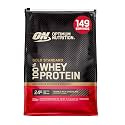 Optimum Nutrition Gold Standard Whey Protein, Double Rich Chocolate, 10 LB