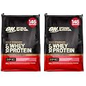 Optimum Nutrition Gold Standard 100% Whey Protein Powder, Delicious Strawberry, (Packaging May Vary), 10 Pound (Pack of 2)