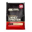 Optimum Nutrition, Gold Standard 100% Whey Protein Powder, Vanilla Ice Cream, 9.98 lb, 146 Servings