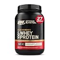 Optimum Nutrition Gold Standard Whey Protein Powder, Cookies &amp; Cream, 2 LB