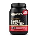 Optimum Nutrition Gold Standard Whey Protein, Delicious Strawberry, 2 LB