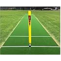 Optimus® Cricket Plastic Target Stump Wicket (1 Pc) Flexible Steel Spring &amp; Ground Spike - E