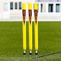 Optimus® Cricket Plastic Target Stump Wicket (1 Pc) Flexible Steel Spring &amp; Ground Spike - E