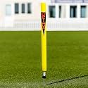 Optimus® Cricket Plastic Target Stump Wicket (1 Pc) Flexible Steel Spring &amp; Ground Spike - E