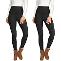 Opuntia 2 Pack Fleece Lined High Waisted