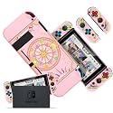 Oqplog Anime Case for Nintendo Switch Cute Cartoon Design Themed Cool Fun Funny Character Fashion Scratch Resistant Cases Hard Shell Cover for Girls Kids Boys for Switch,Tarot Cards