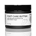 Ora's Amazing Herbal Foot Care Butter, Lavender, Tea Tree &amp; Peppermint, Repair Cream for Dry Cracked Heels &amp; Feet, Heel Balm, Foot Balm, 100% Recycled Plastic Jar, 2 oz