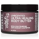 Ora's Amazing Herbal Ultra Healing Body Butter, Intensive Unscented Moisturizer For Dry Skin, Fragrance Free Skin Cream, 8 oz Large