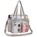 Oraben Clear Tote Bag Clear Bag Stadium Approved 12x6x12 Stadium Bag for Work, Sports Games,Gym