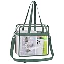 Oraben Clear Tote Bag Clear Bag Stadium Approved 12x6x12 Stadium Bag for Work, Sports Games,Gym