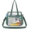 Oraben Clear Tote Bag Clear Bag Stadium Approved 12x6x12 Stadium Bag for Work, Sports Games,Gym