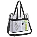 Oraben Clear Tote Bag Clear Bag Stadium Approved 12x6x12 Stadium Bag for Work, Sports Games,Gym