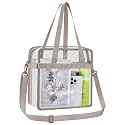 Oraben Clear Tote Bag Clear Bag Stadium Approved 12x6x12 Stadium Bag for Work, Sports Games,Gym