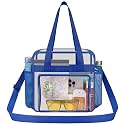 Oraben Clear Tote Bag Clear Bag Stadium Approved 12x6x12 Stadium Bag for Work, Sports Games,Gym