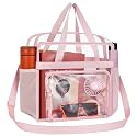 Oraben Clear Tote Bag Clear Bag Stadium Approved 12x6x12 Stadium Bag for Work, Sports Games,Gym