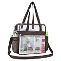 Oraben Clear Tote Bag Clear Bag Stadium Approved 12x6x12 Stadium Bag for Work, Sports Games,Gym