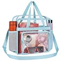 Oraben Clear Tote Bag Clear Bag Stadium Approved 12x6x12 Stadium Bag for Work, Sports Games,Gym