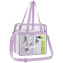 Oraben Clear Tote Bag Clear Bag Stadium Approved 12x6x12 Stadium Bag for Work, Sports Games,Gym