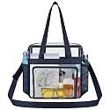Oraben Clear Tote Bag Clear Bag Stadium Approved 12x6x12 Stadium Bag for Work, Sports Games,Gym