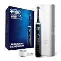 Oral-B Adult Electric Toothbrush With Artificial Intelligence/Replacement Brush Head & Travel Case (Black), 1 Piece