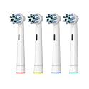 For Oral B Electric Brush Head, EB-50A Replacement Brush Heads Compatible with Oral-B Electric Toothbrush | 4-Pack Soft DuPont Bristles for Gum Health & Plaque Removal | Fits Vitality, Pro, Precision & More