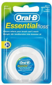 oral-b essential waxed mint dental floss