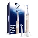 Oral-B Rechargeable Electric Toothbrush, iO2, 3 Cleaning Modes, Automatic Pressure Sensor to Protect Gums, Peach