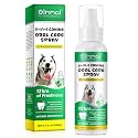 Oral Care Spray for Dogs, Pet Breath Dental Care Spray with Natural Ingredients, Dog Breath Freshener for Bad Breath, Plaque and Tartar, Pet Health Supplies Teeth Treatment Spray - 5.1 Fl Oz / 150ml