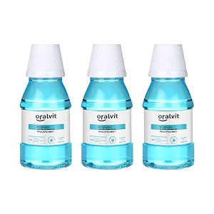 probiotic anti-plaque mouthwash with mild thyme  fights germs  no alcohol no burning sensation no artificial flavours for men amp women  100ml pack of 3