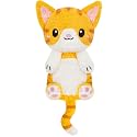 Orange Cat Microwavable 1.5 lbs Unscented Heating Pad for Women and Kids- Cute Soft Cozy Pillow Plush Heatable Warm Stuffed Animals - Kawaii Hot and Cold Plushie - Orange Cat Gifts for Girls and Women