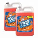 Orange Cleaner Degreaser, 1-Gallon Concentrate for Oil Removal, Grease Stains and Heavy Duty Automotive, Outdoor, Floor Cleaning, Grease & Gunk (Pack of 2)