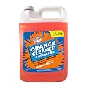 Orange Cleaner Degreaser, 1-Gallon Concentrate for Oil Removal, Grease Stains and Heavy Duty Automotive, Outdoor, Floor Cleaning, Grease & Gunk