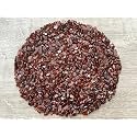 Orange Garnet Chips – Natural Mini Orange Garnet Stones, Crushed Undrilled Orange Garnet, Semi-Tumbled Genuine Orange Garnet (1/4 lb)