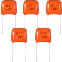Orange Guitar Capacitor for Electric Guitar Bass .01 uF 5psc 103