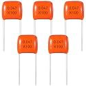 Orange Guitar Capacitor for Electric Guitar Bass .047 uF 5psc 473