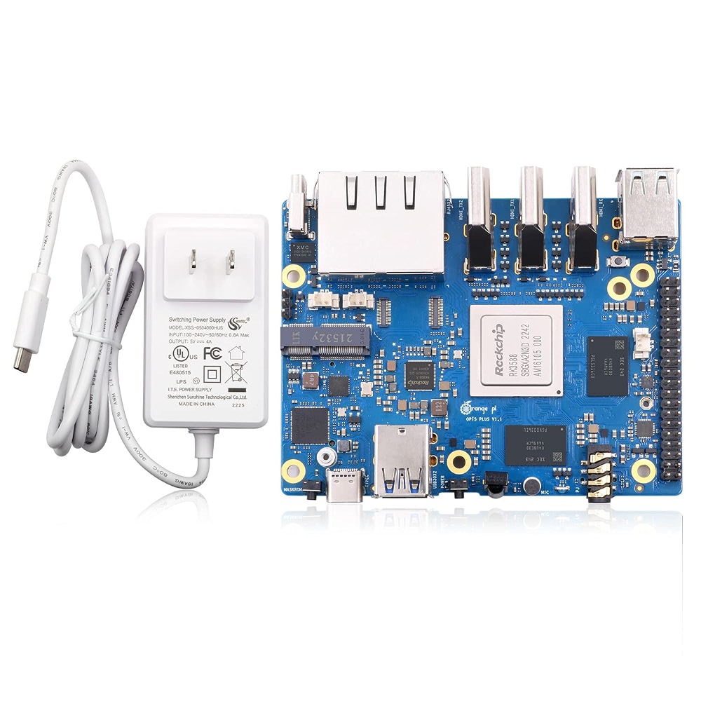 Origin Pi Cpu Orange Pi 5 Plus 4GB LPDDR4 /4x Rockchip RK3588 8-Core 64-Bit Single ...