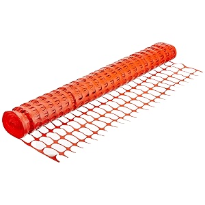 orange pvc barricating net ak-net- org outdoor use - size 1m x 50m orange pack of 5