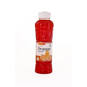 natraj the right choice orange sharbat syrup 750ml- refreshing fruit squash for summer drinks mocktails amp lassi