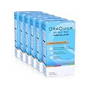 OraQuick HIV Self-Test, Oral Fluid, HIV Test kit at Home, 20 min Test, 6 Ct